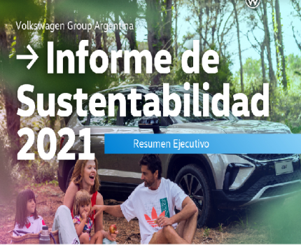Volkswagen Group Argentina presenta su Informe de Sustentabilidad 2021