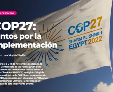 COP27: Juntos por la implementación