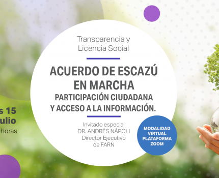 Acuerdo de Escazú en marcha: participación ciudadana y acceso a la información