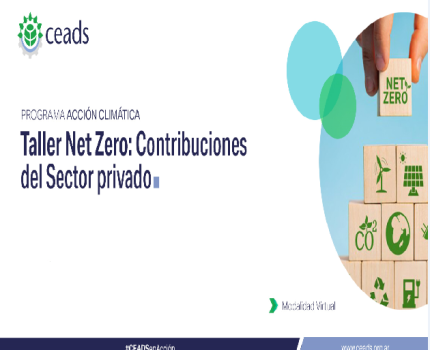Taller Net Zero: Contribuciones del sector privado Latinoamericano al Acuerdo de París