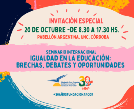 Seminario Internacional: “Igualdad en la educación: brechas, debates y oportunidades”￼